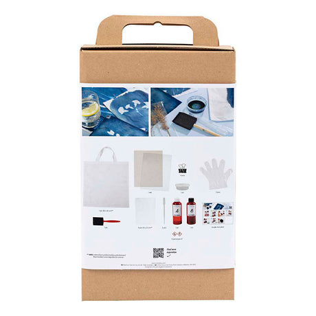 Entreprise créative https: www.ccobby.nl hobbyset-cyanotype-textile-blue-1-box