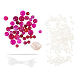 Société créative https: www.cchobby.nl mini-hobbyset-jewelry-necklace-and-bracelet-pink-1-box
