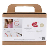 Société créative https: www.cchobby.nl mini-hobbyset-jewelry-necklace-and-bracelet-pink-1-box