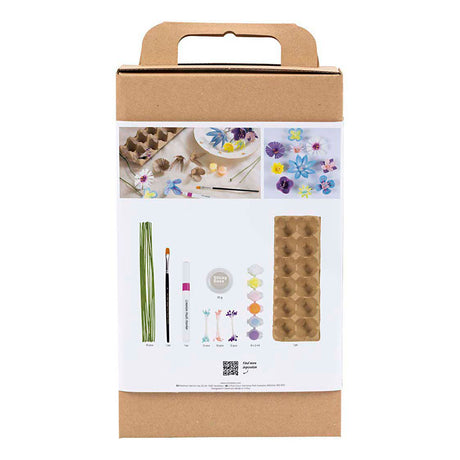 Entreprise créative https: www.cchobby.nl hobbyset-bloemen-van-eierdozen-pastelkleuren-1-doos