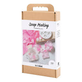 Creativ company kit de fabrication de savon, fleurs, rose, 1 boîte