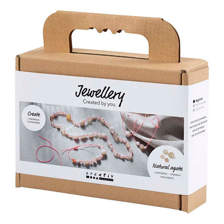 Société créative https: www.ccobby.nl mini-hobbyset-jewelry-necklaces-and-bracelet-pink-1-box