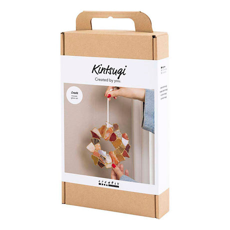 Société créative https : www.ccobby.nl hobbyset-kintsugi-hanging-decorations-diverse-colors-1-box