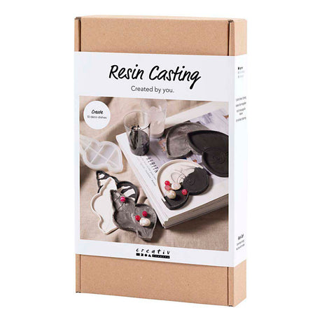 Société créative https: www.ccobby.nl hobbyset-resin-casting-conchshell-black-white-1-box