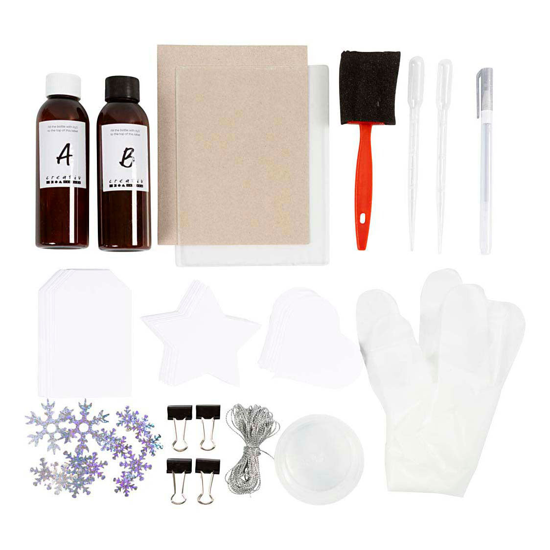Entreprise créative https: www.cchobby.nl mini-hobbyset-cyanotype-geschenklabels-blauw-zilver-1-doos