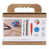 Creativ company mini kit de loisirs pour sculpture, monstre de renne, différentes couleurs, 1 boîte