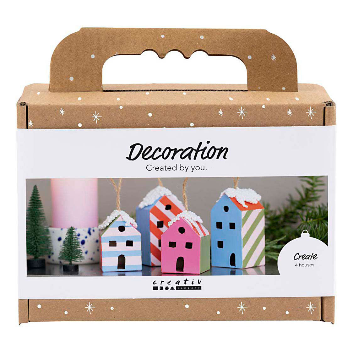 Entreprise créative https: www.cchobby.nl mini-hobbyset-decoration-houses-colorful-1-doos