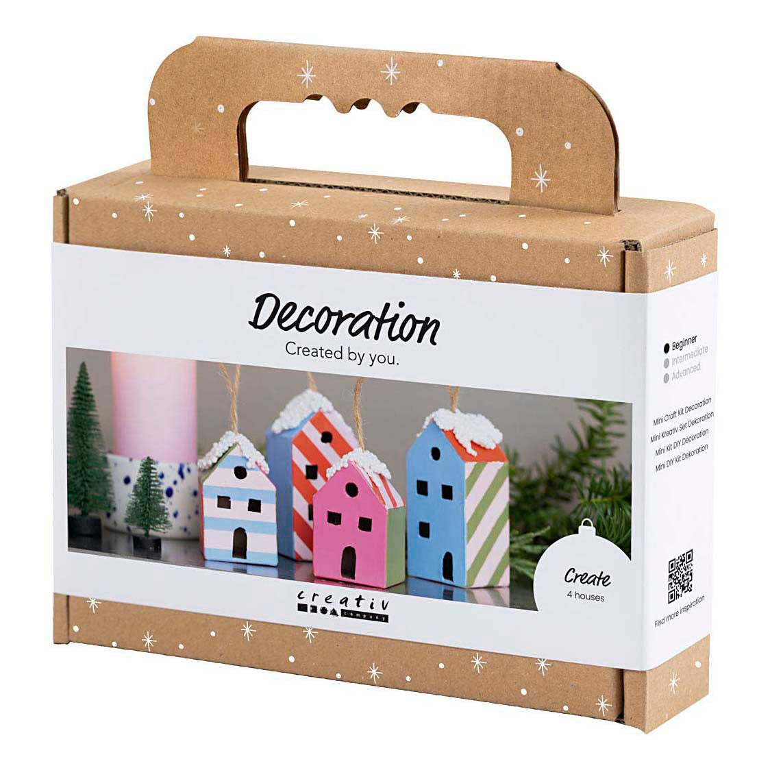 Entreprise créative https: www.cchobby.nl mini-hobbyset-decoration-houses-colorful-1-doos