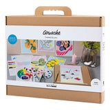Société créative https : www.ccobby.nl starter-hobbyset-gouache-paintings-diverse-colors-1-box
