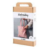 Société créative https : www.ccobby.nl hobbyset-embroidery-carrier-bag-lightpink-1-box