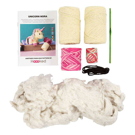 Creativ company hobby set amigurumi, licorne, couleurs arc-en-ciel, 1 boîte