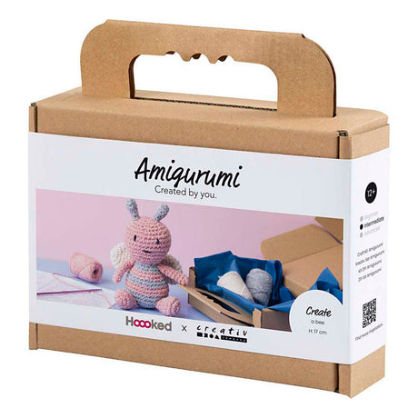 Société créative https : www.ccobby.nl hobbyset-amigurumi-honeybee-pastelcolors-1-box