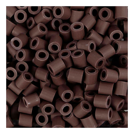 Creativ company nabbi bioperles 5x5mm marron - 1000 pcs.