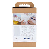 Entreprise créative https: www.ccobby.nl hobbyset-embroidery-napkins-off-white-1-doos