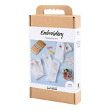 Entreprise créative https: www.ccobby.nl hobbyset-embroidery-socks-white-1-box
