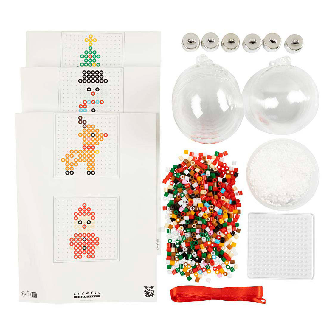 Entreprise créative https: www.ccobby.nl hobbyset-christmasballs-beads-1-doos