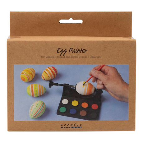 Creativ company oeufs à peindre, l: 16,5 cm, noir, 1 set