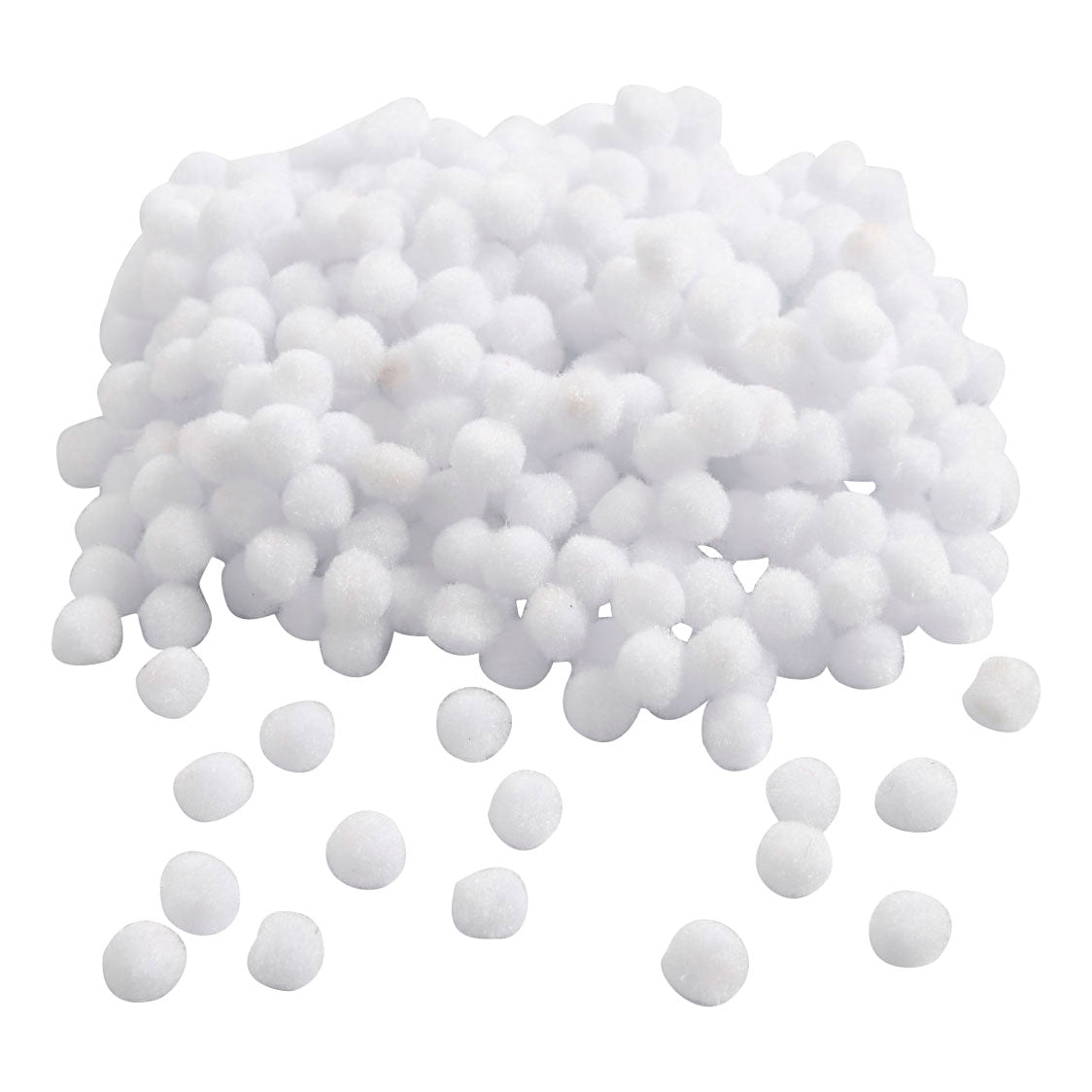 Société créative https: www.ccobby.nl pompons-d-10-mm-white-450-piece-1-box