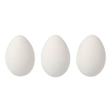 Oeufs Creativ company, h: 6 cm, blanc, 12 pièces 1 boîte