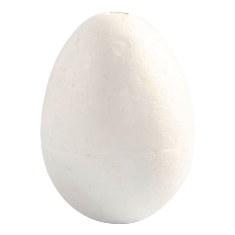 Oeufs Creativ company, h: 6 cm, blanc, 5 pièces 1 boîte