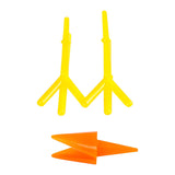 Société créative https: www.ccobby.nl poulet-becs-et-pieds-h-28-mm-l-30-37-mm-orange-jaune-8-set-1-box