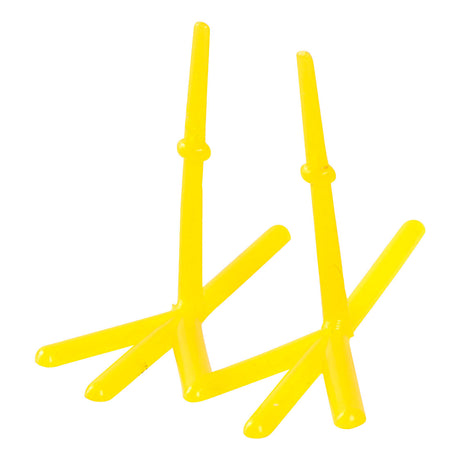 Creativ company pattes de poulet, h : 28 mm, l : 37 mm, jaune, 50 pièces 1 boîte