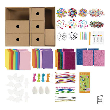 Entreprise créative https: www.ccobby.nl my-craft-station-decoration-diverse-colors-1-box