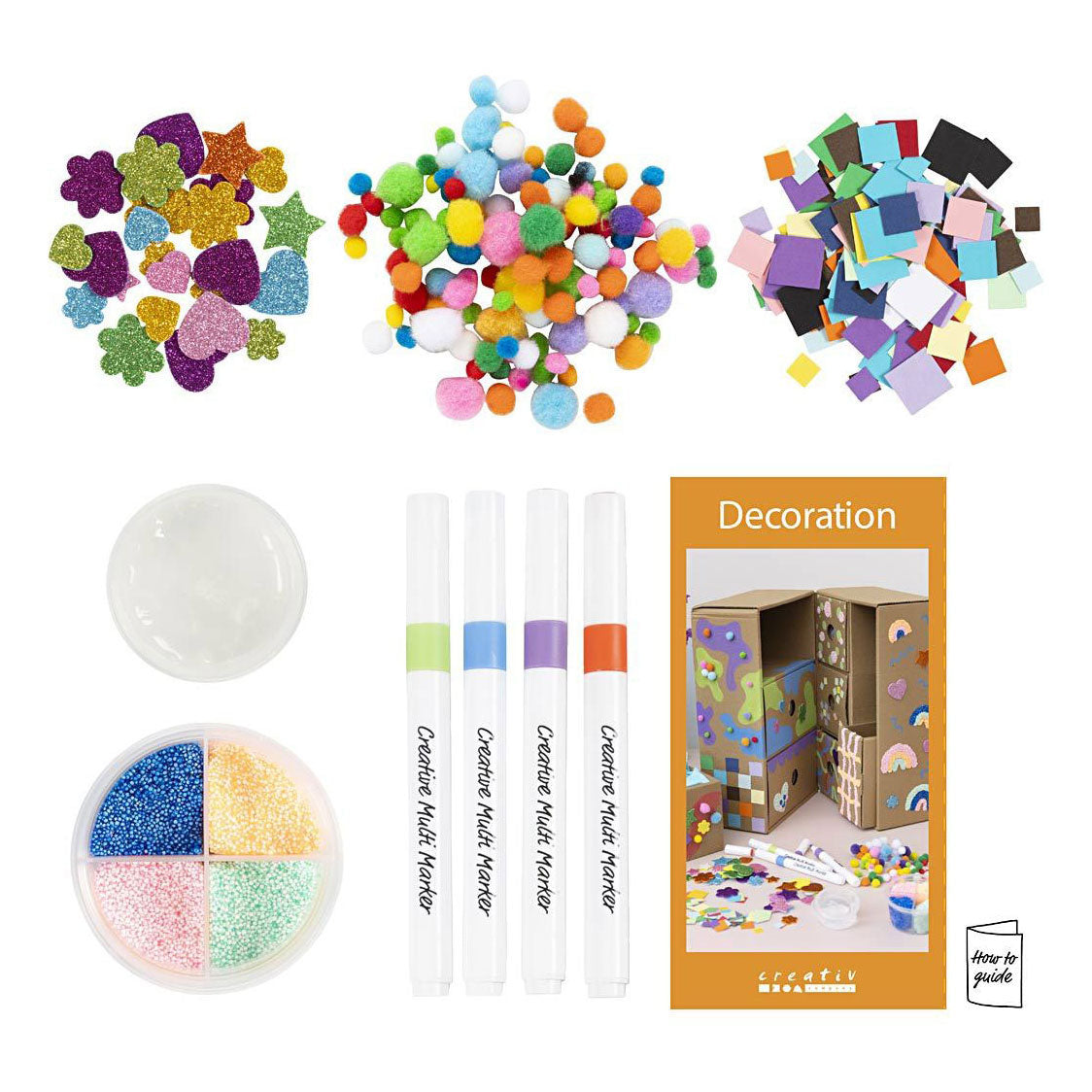 Entreprise créative https: www.ccobby.nl my-craftstation-decoration-diverse-colours-1-box-977421