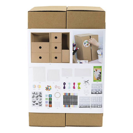 Creativ company my craft station décoration textile, différentes couleurs, 1 pièce 1 boîte