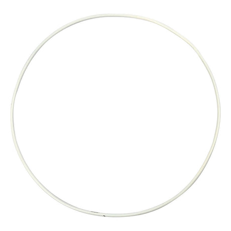 Société créative https : www.ccobby.nl metal-wire-ring-d-20-cm-thickness-3-mm-white-5-piece-1-box
