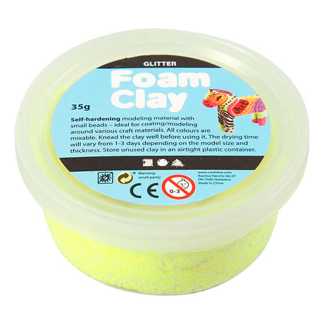 Entreprise créative https: www.ccobby.nl foam-clayr-glitter-white-35-gr-1-doosje