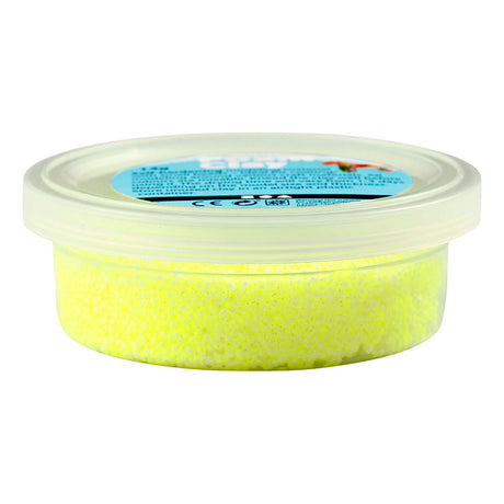 Foam Clay ®, pailletée, jaune, 35 gr 1 boîte