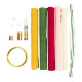 Creativ company hobby set papier crépon, couronne, rapport crêpe : 180%, 1 boîte