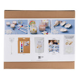 Creativ company ensemble de fabrication de bougies, bougeoirs pour bougies chauffe-plat, 1 boîte