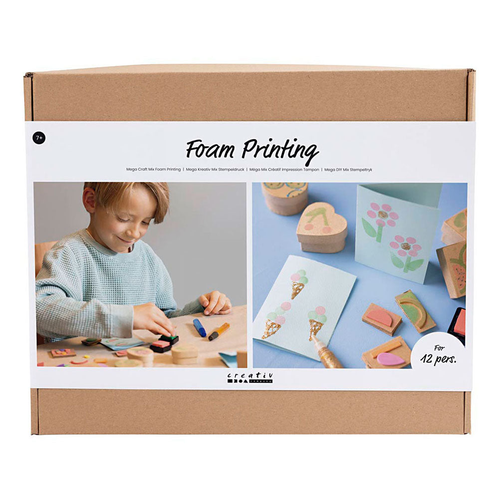 Société Creativ https: www.ccobby.nl groupe set-foam Printing-cards-en-dozen-1-doos