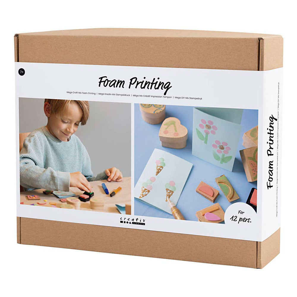 Société Creativ https: www.ccobby.nl groupe set-foam Printing-cards-en-dozen-1-doos