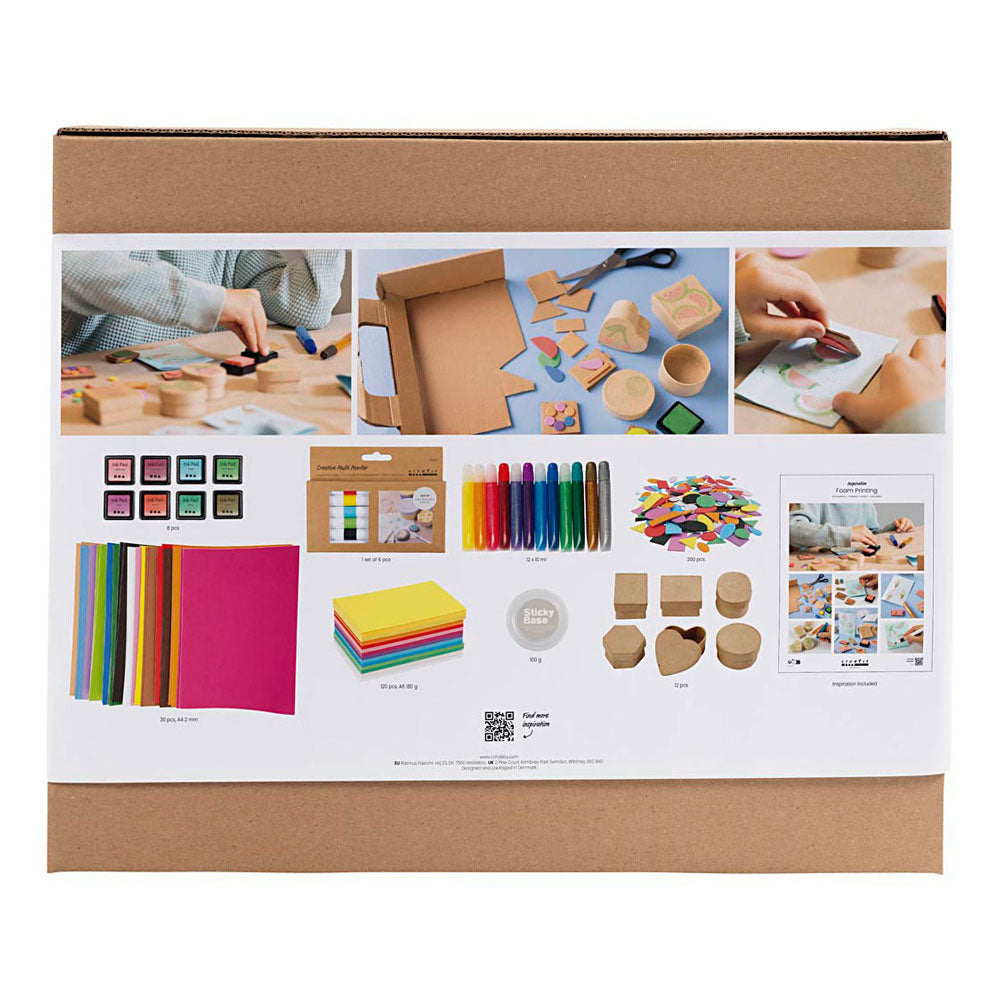 Société Creativ https: www.ccobby.nl groupe set-foam Printing-cards-en-dozen-1-doos