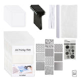 Creativ company group set d'impression sur gel, 1 boîte
