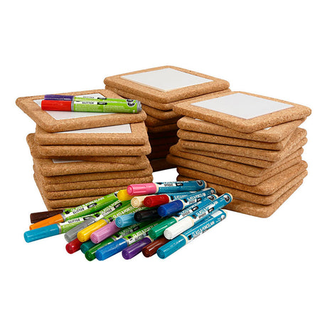 Société créative https : www.ccobby.nl groupe set-coasters-bepainting-size-15-5x15-5-cm-diverse-colours-1-set