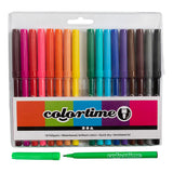 Société créative https : www.ccobby.nl colortime-markers-line-thickness-2-mm-diverse-colors-18-piece-1-box-373548