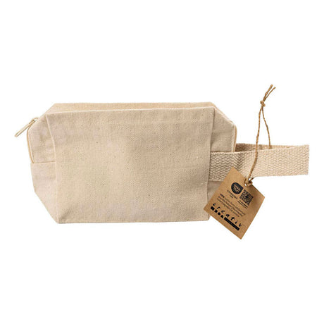 Trousse de maquillage Creativ company, h : 10 cm, d : 5 cm, l : 14 cm, naturel clair, 1 pièce