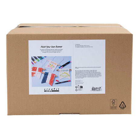 Société créative https : www.ccobby.nl groupe set-paint-your-own-bandoek-size-10-5x12-cm-line-thickness-2-3-3-6-mm-various-colors-60-piece-1-box
