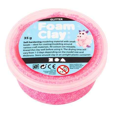Entreprise créative https: www.ccobby.nl foam-clayr-glitter-pink-35-gr-1-doosje