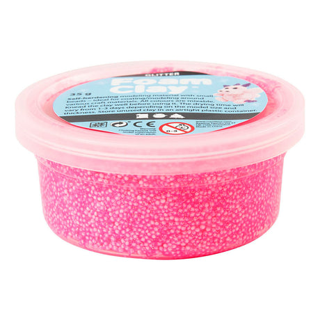 Entreprise créative https: www.ccobby.nl foam-clayr-glitter-pink-35-gr-1-doosje