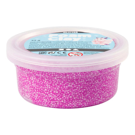 Entreprise créative https: www.ccobby.nl foam-clayr-glitter-purple-35-gr-1-doosje