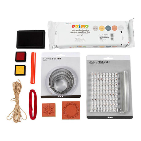 Entreprise créative https : www.cchobby.nl hobbyset-christmas-ornaments-self-hardening-clay-1-box