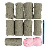Entreprise créative https: www.cchobby.nl hobbyset-haken-stoere-bag-olijfgroen-1-doos