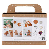 Creativ company kit de modélisme, petites figurines de gâteaux, marron moyen, 1 boîte