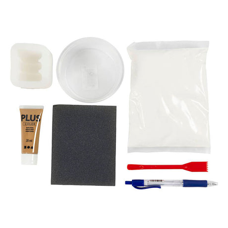 Société créative https : www.ccobby.nl hobbyset-resin-casting-figurine-beige-off-white-1-doos