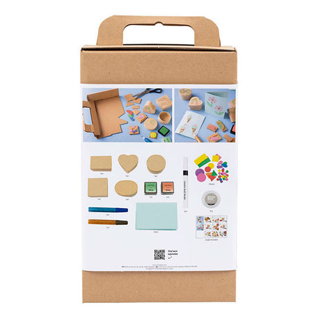Société créative https : www.cchobby.nl hobbyset-foam-druk-decorated-dozen-and-cards-beige-mid-green-mint-clear-red-1-doos